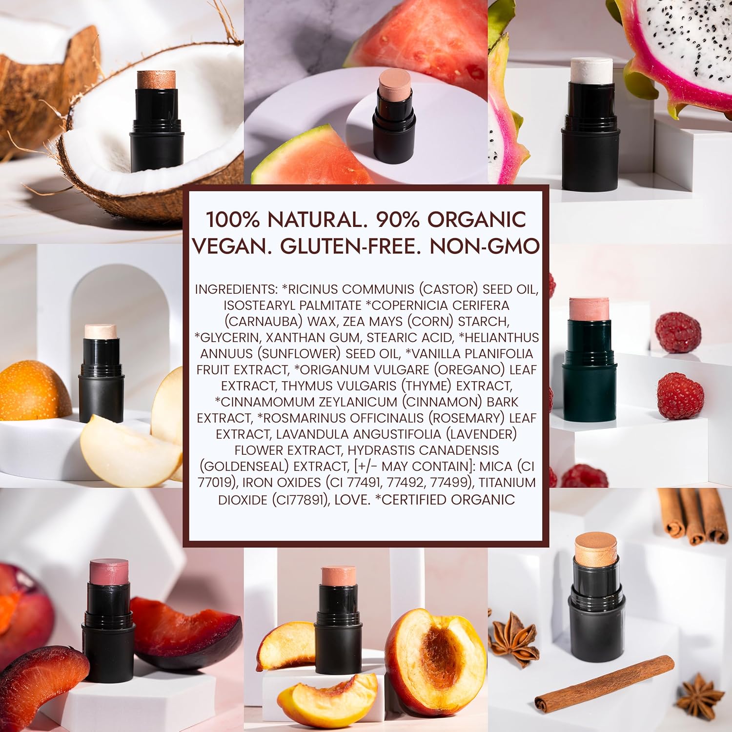 BaeBlu – Organic Blush Tube, Rose