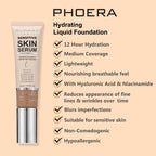 PHOERA Hydrating Serum Foundation – N01 Porcelain (Normal Skin)