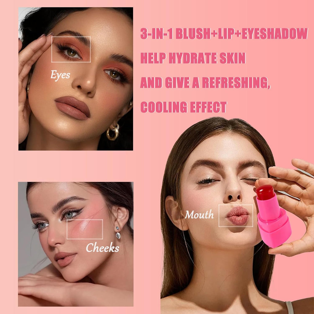 Qawnfy 3-In-1 Multi-Use Blush Cream Blush Stick – 03