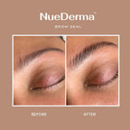NueDerma – Brow Seal with Castor Oil, Clear Eyebrow Gel – 1 oz