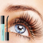 Black Waterproof Mascara No Clump Volumizing Eyelash Smudge Proof Mascara – Curved 4D Silk Fiber Brush
