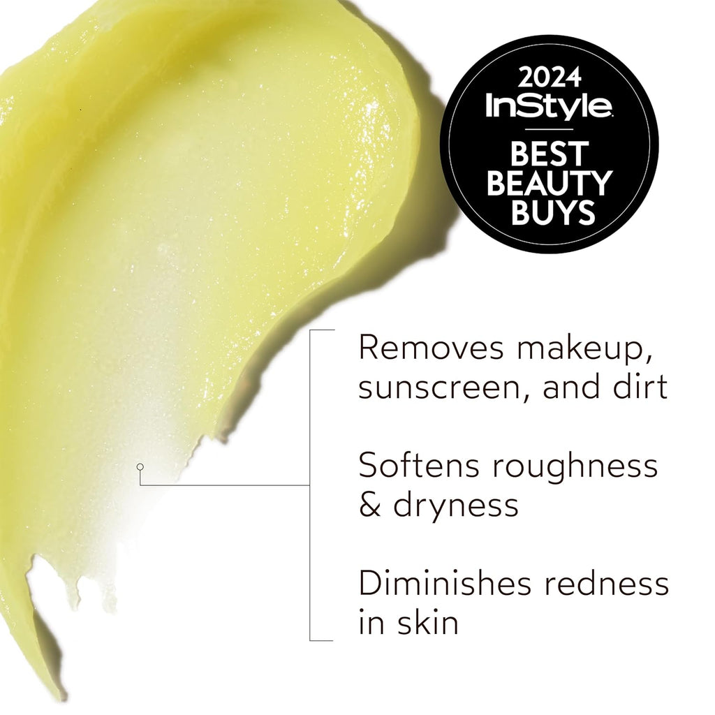 True Botanicals Ginger Turmeric Cleansing Balm | Natural Hydrating Facial Cleanser + Makeup Remover | 3.4 fl oz