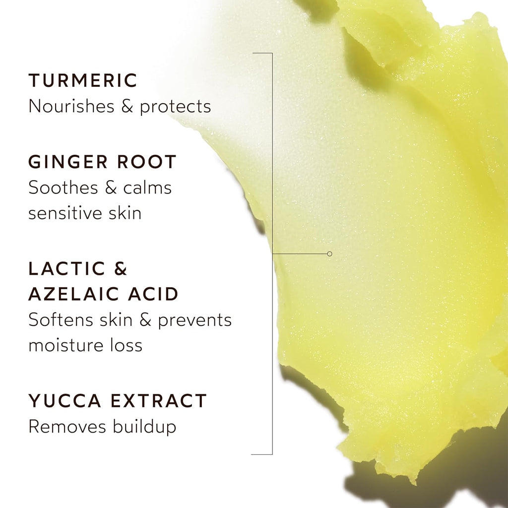 True Botanicals Ginger Turmeric Cleansing Balm | Natural Hydrating Facial Cleanser + Makeup Remover | 3.4 fl oz