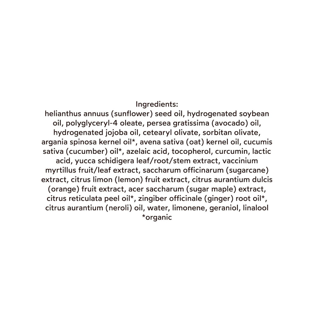 True Botanicals Ginger Turmeric Cleansing Balm | Natural Hydrating Facial Cleanser + Makeup Remover | 3.4 fl oz