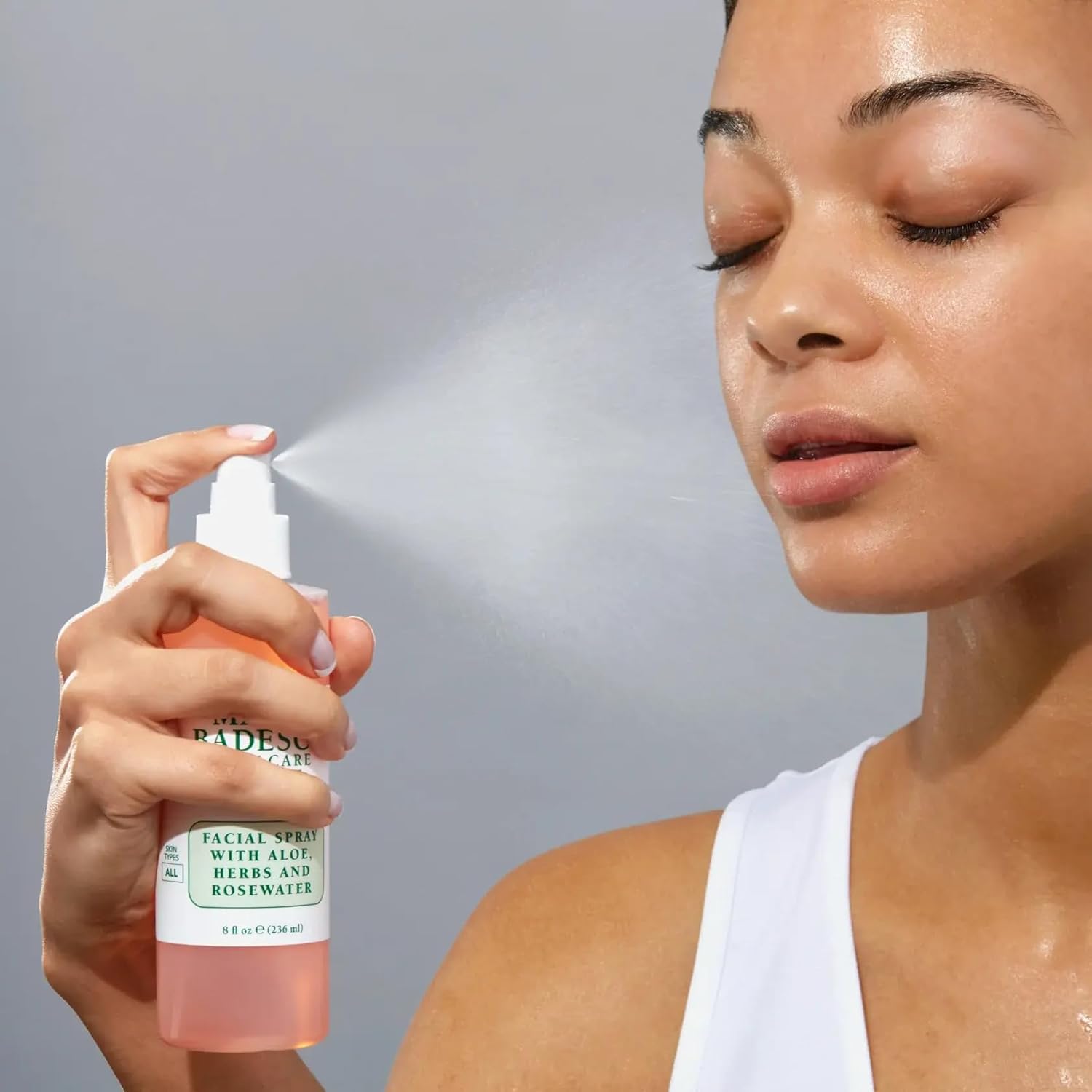 Mario Badescu Facial Spray with Aloe, Herbs and Rose Water for All Skin Types