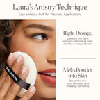 Laura Mercier Translucent Loose Setting Powder, 24HR Shine Control, Soft Matte Finish, Long-Lasting Wear – Artistry Icons Set