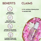 Roman Chamomile & Rose Soothing Facial Toner Mist, Smooth & Hydrated Skin – 100 mL