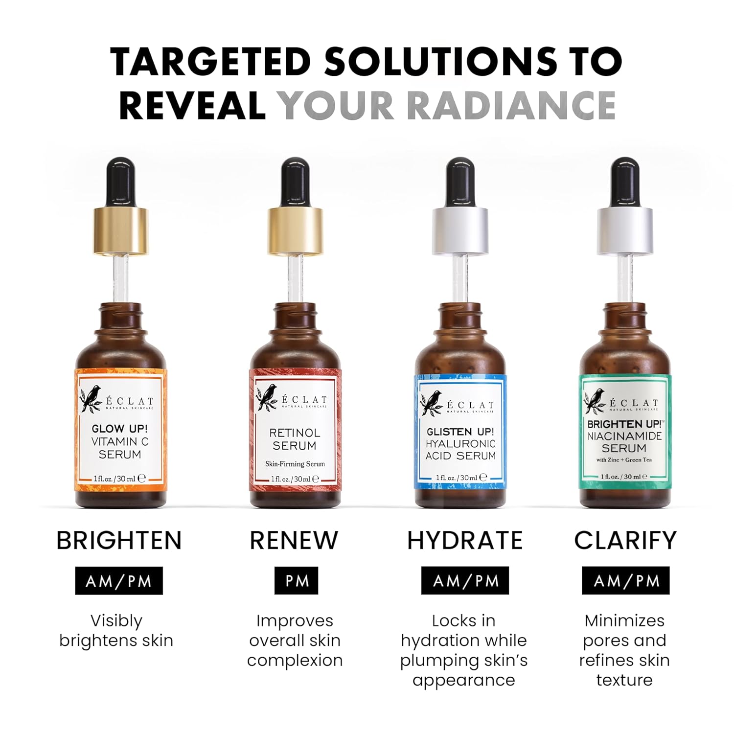 Eclat Skincare Vitamin C Face Serum – 1 fl oz