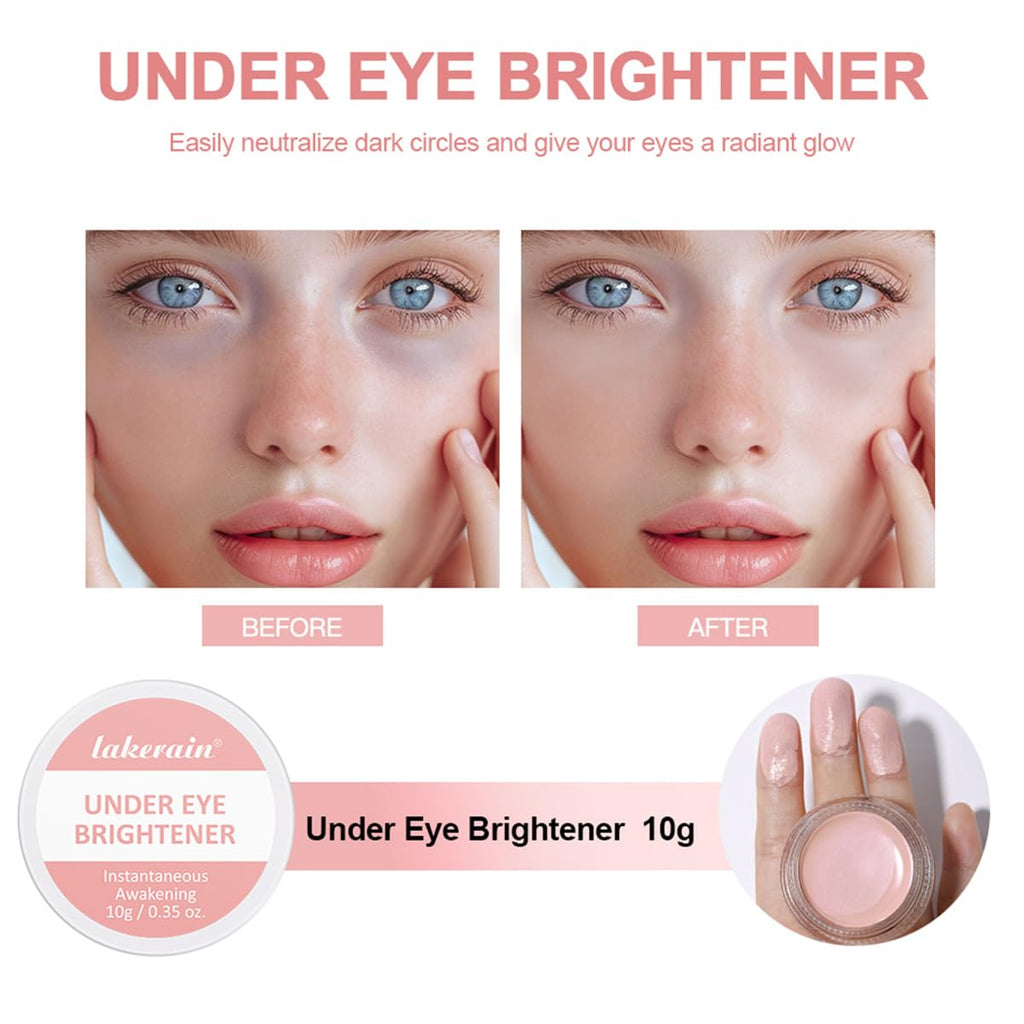 Under Eye Brightener, Concealer Full Coverage for Dark Circles – Light Pink (1 PC)