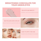 Under Eye Brightener, Concealer Full Coverage for Dark Circles – Light Pink (1 PC)