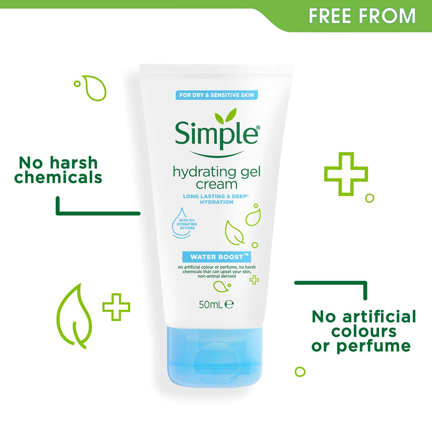 Simple Water Boost Hydrating Gel Cream – 1.7 oz